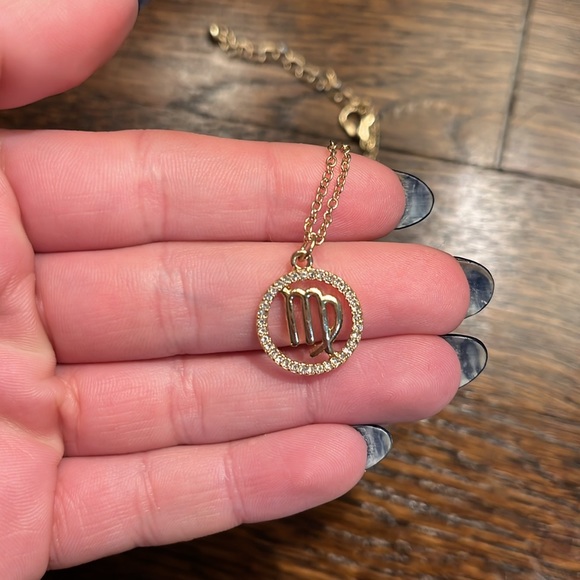 Virgo Gold Necklace - Picture 3 of 3